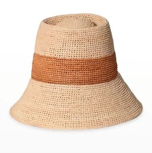 NWT Janessa Leone 2-tone bucket hat